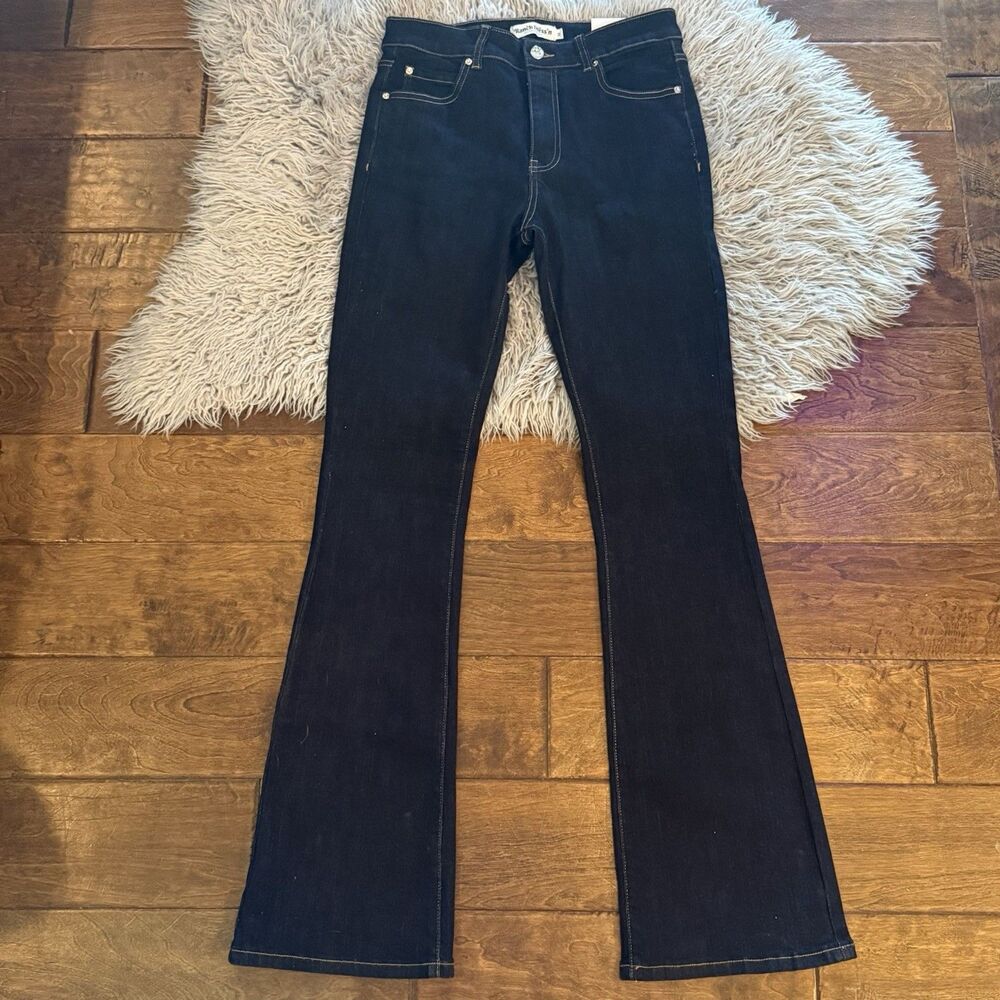 Ranch Dressn Jeans Womens Bootcut Dark Wash Size Medium 4-6 Fallon Taylor New